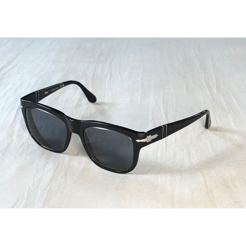 Persol 3306-S 95/31 Black Square Sunglasses *frames only 55-20-145